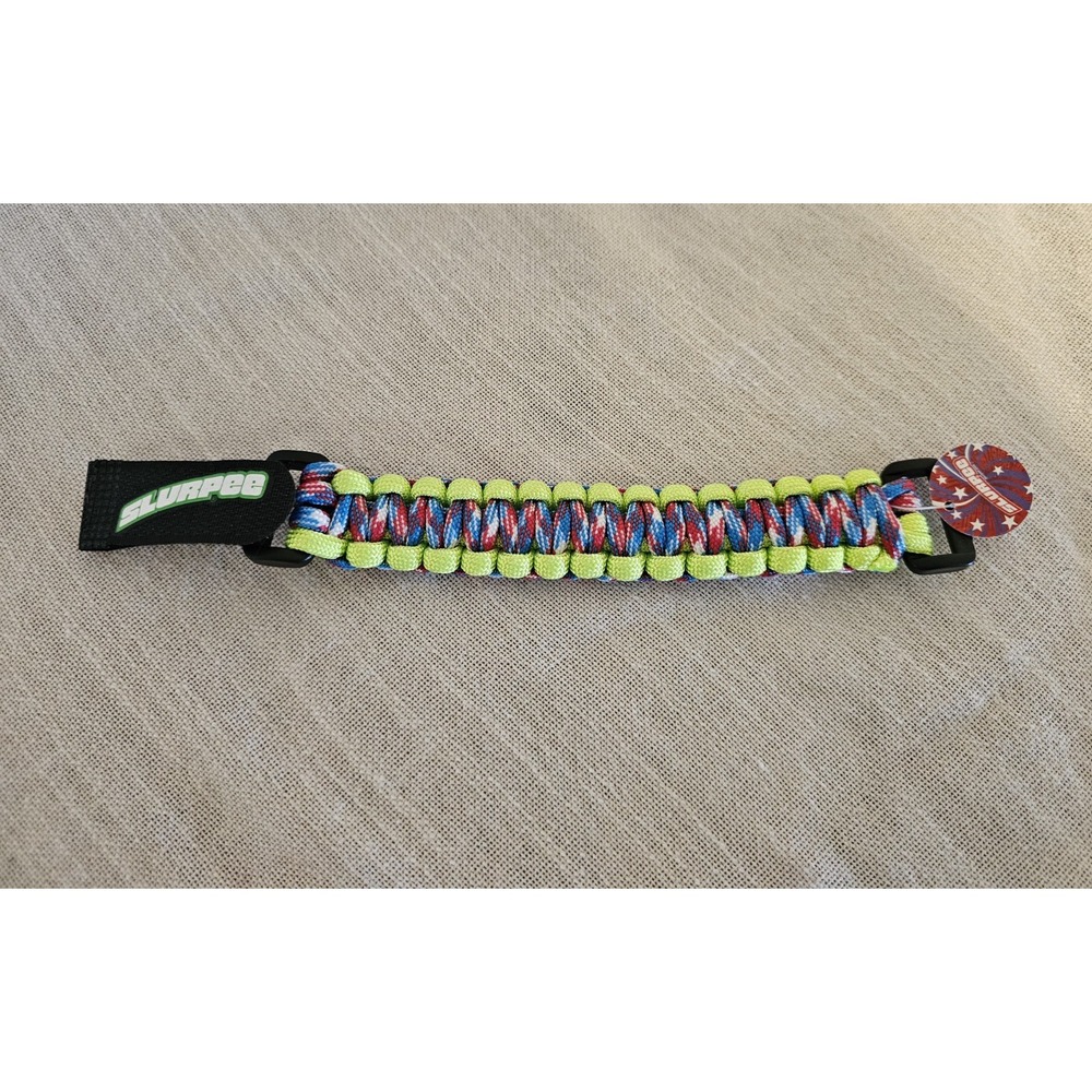 Paracord Slurpee Lime Green Lot Of 8 Multi Color Bracelet